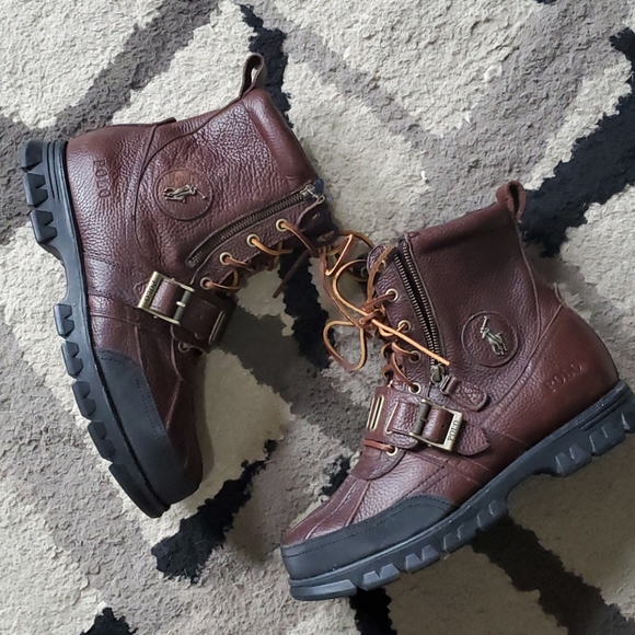 Like New polo by ralph lauren winter boots - Picture 6 of 14
